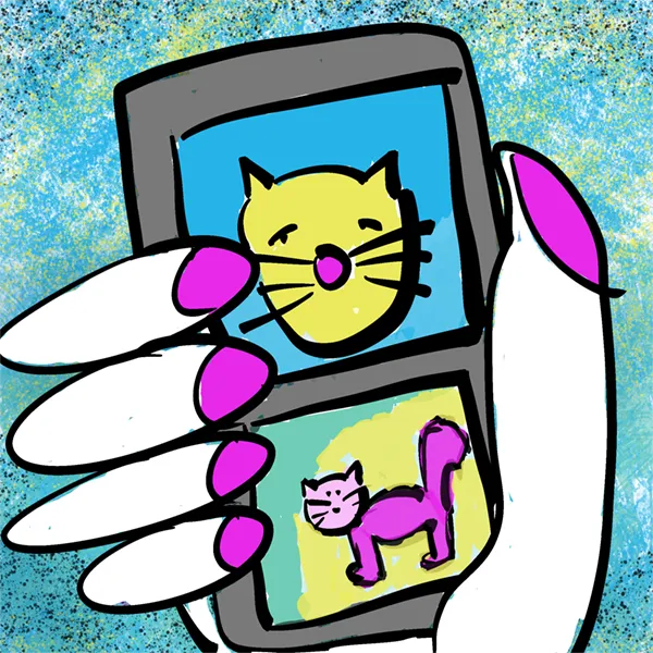 Watching cat videos
