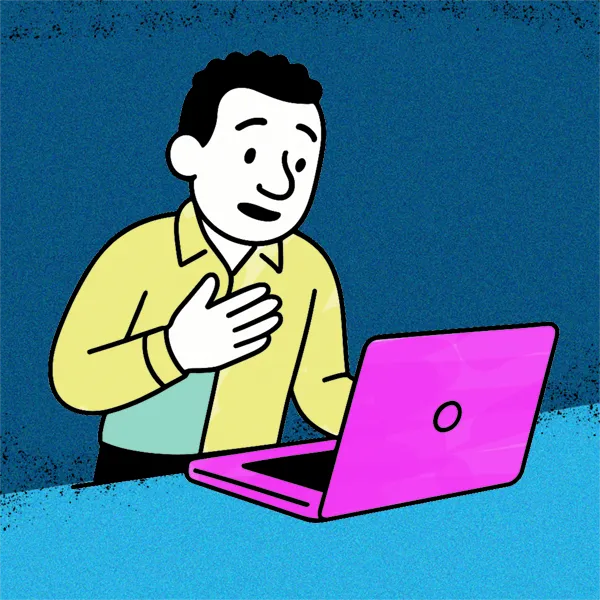 Cartoon: An email with feelings
