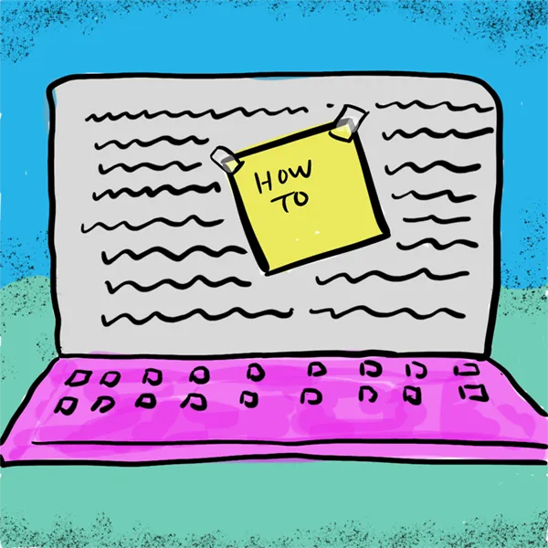 Put a text box 'post-it' on your document